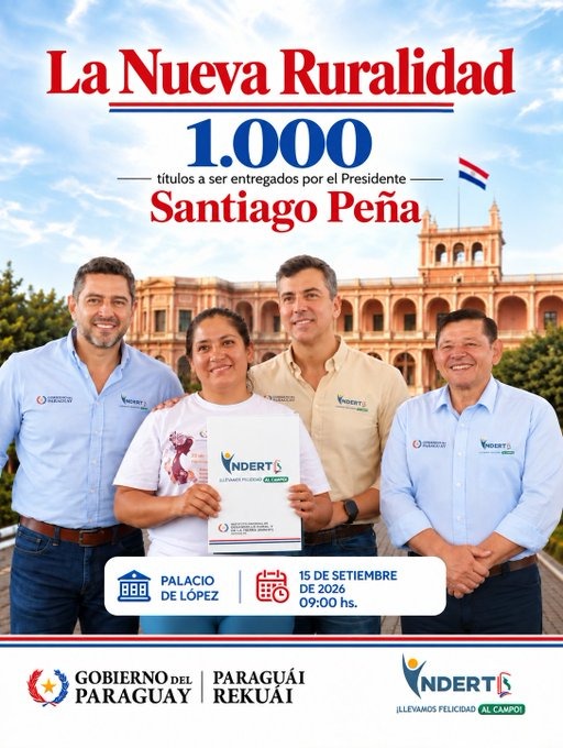 Gobierno entregará 1.000 títulos de propiedad a familias campesinas