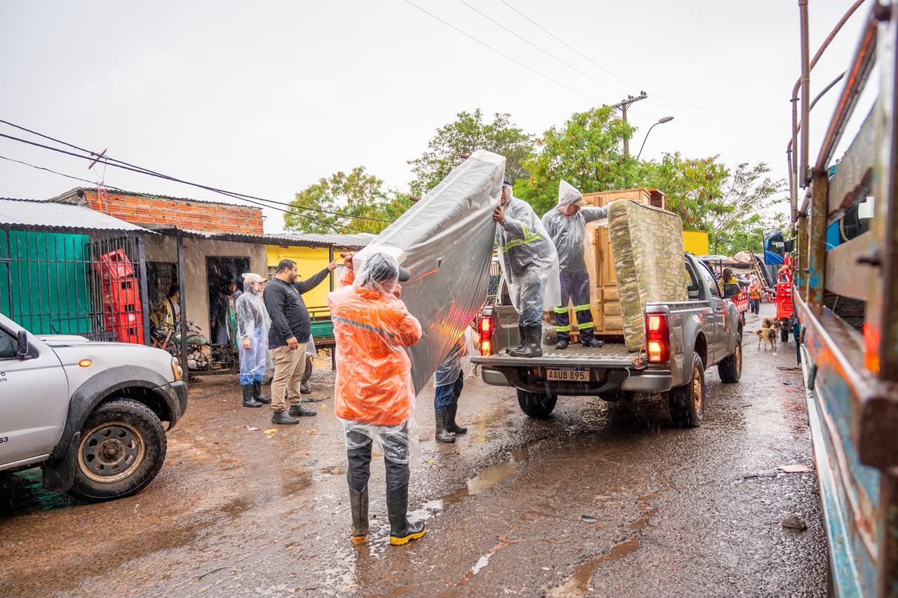Inundaciones en CDE: impacto en viviendas y operativo de emergencia