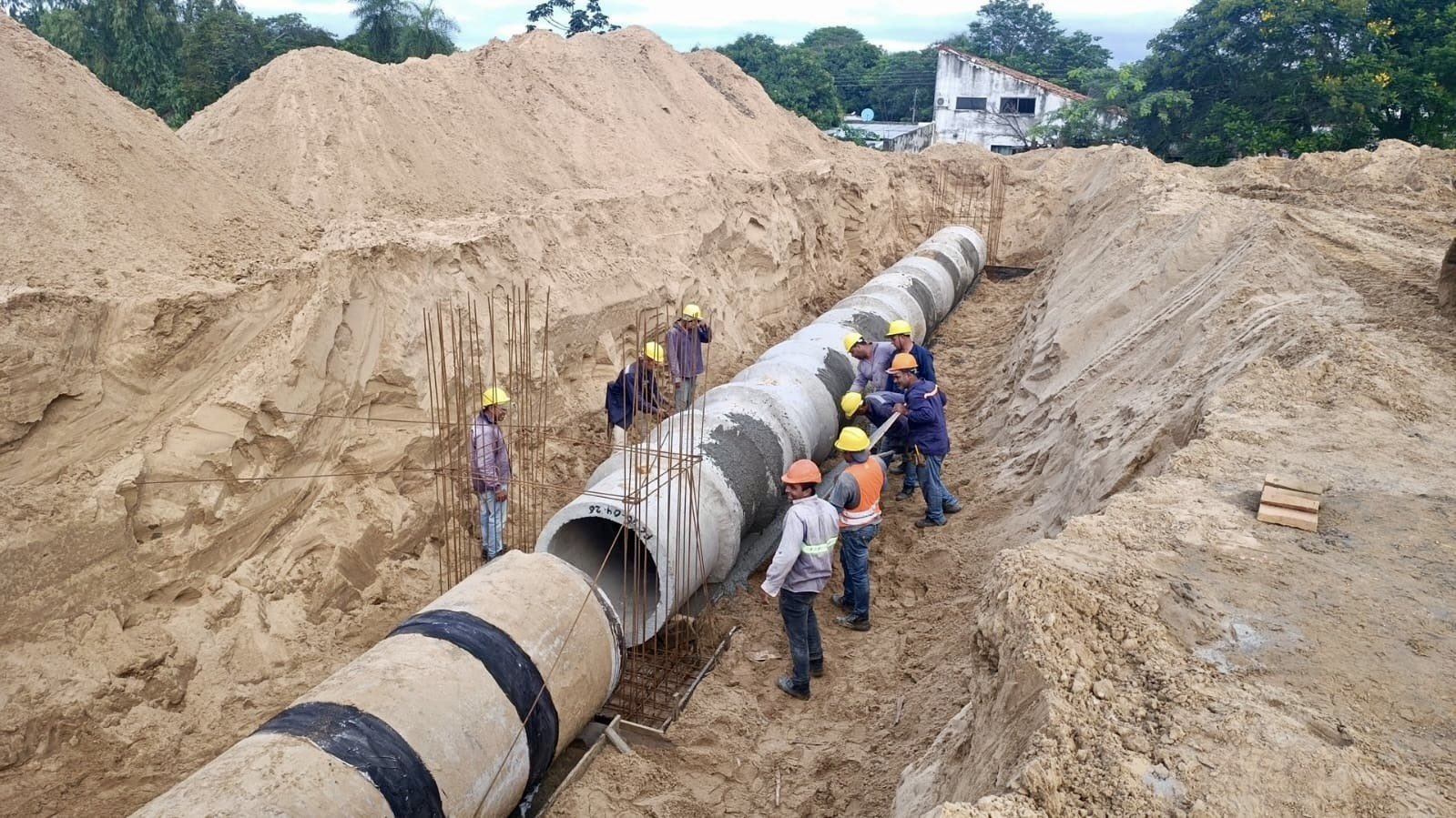 Costanera de Pilar avanza en Fase C con obras de drenaje